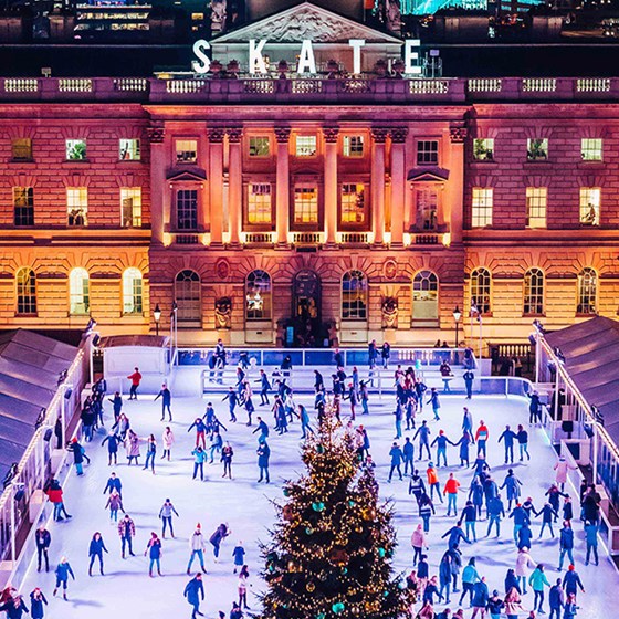 Winter skating