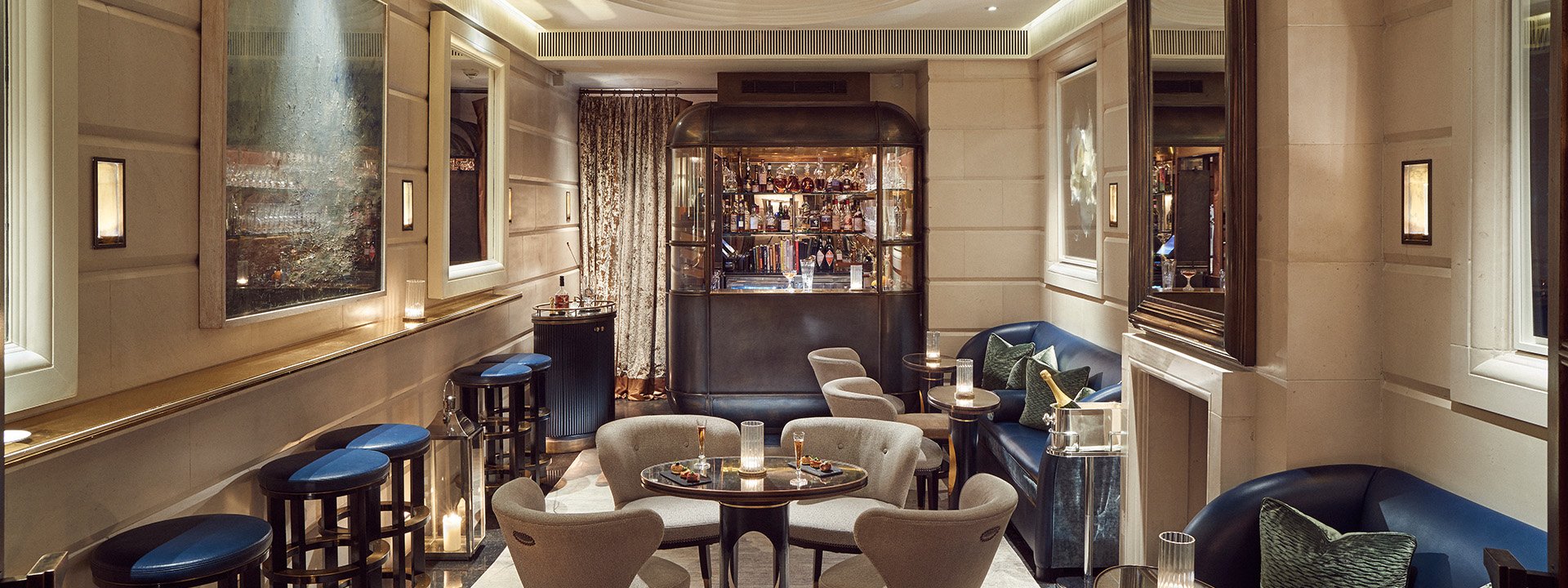 Interior of the Champagne Room for private hire at The Connaught