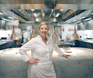 Hélène Darroze & her team