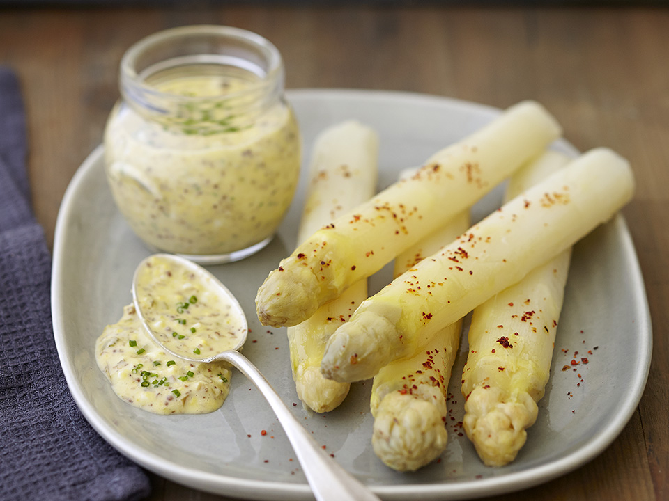 Recipes Asparagus with Gribiche Sauce The Connaught
