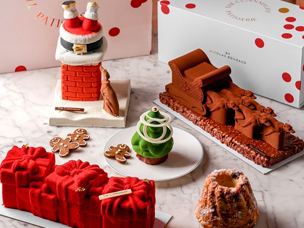 Christmas 2023 cake selection