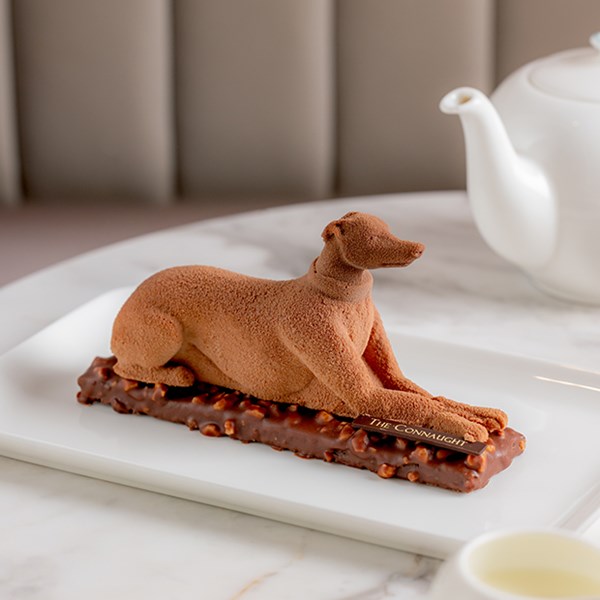 The Connaught hound at The Connaught Patisserie