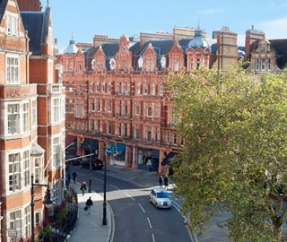View on Mount Street and Carlos Place from The Connaught